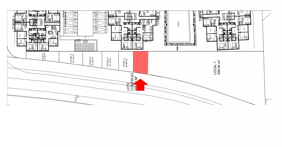 Ubicacion en Meridiano Express Puertos