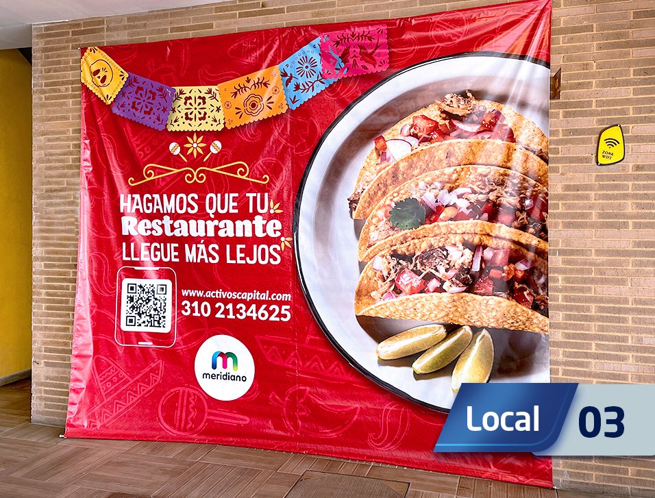 Local 3 Meridiano Cota en arriendo, Cota