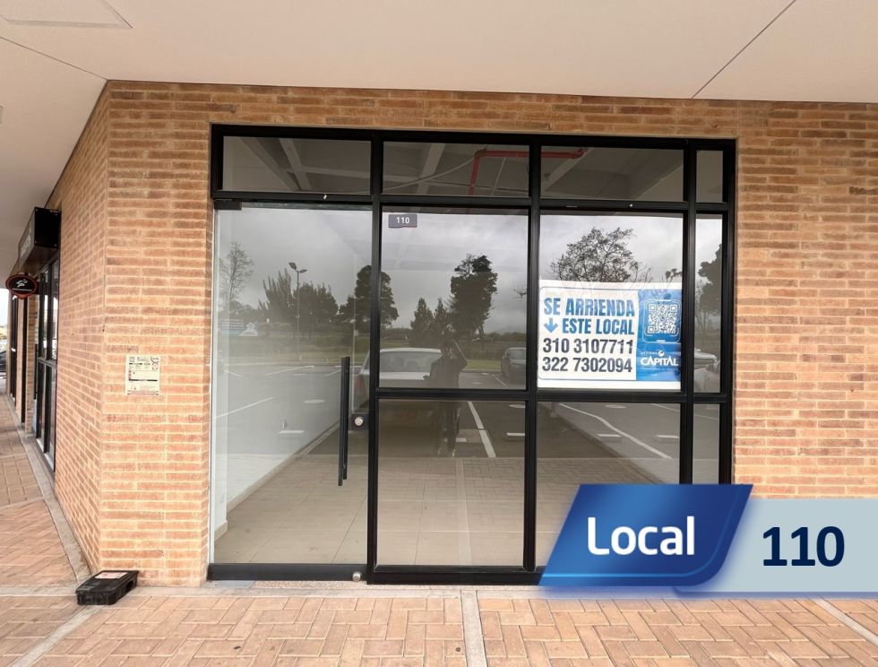 Local 110 Meridiano Novaterra en arriendo, Mosquera