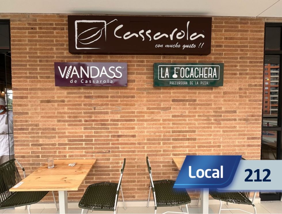 Local 212 Meridiano Novaterra en arriendo, Mosquera