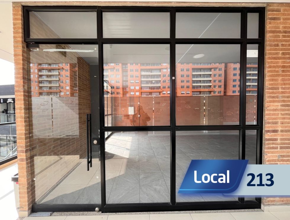 Local 213 Meridiano Novaterra en arriendo, Mosquera